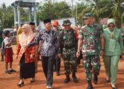 Danrem 041/Gamas Brigjen Rachmad Zulkarnaen hari, Resmi Tutup Program TNI Manunggal Membangun Desa Kembang Ayun Kabupaten B/S