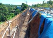 Pengerjaan Tanah Longsor jalan Dua jalur Kabupaten Bengkulu Selatan, Di Duga Terkesan Asal Jadi