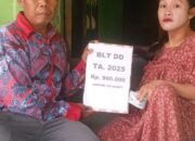 Pemdes Padang Tambak Salurkan BLT-DD Bulan Januari Sampai Maret Untuk Tahun 2025 Penerima 8 KPM