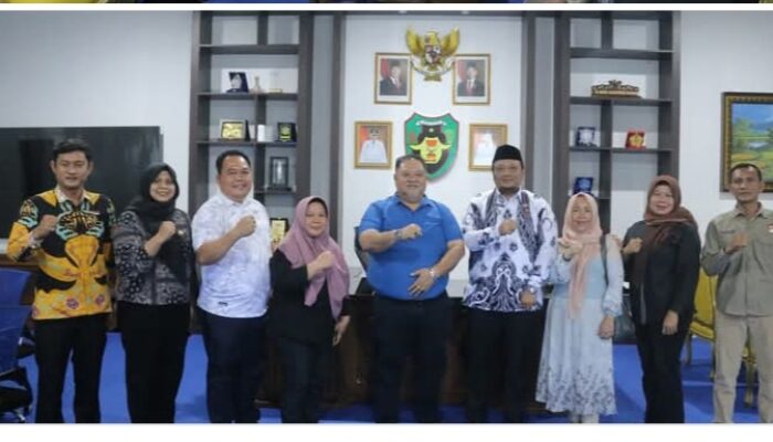 Bupati Bengkulu Selatan Rifa’i Tajudin Menerima Kunjungan, Wakil Wali Kota Bengkulu Ronny Febriyanto L. Tobing
