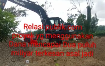 Diduga Pengerjaan Bendung, D.1  Air Alas Kabupaten Seluma Terkesan Asal Jadi.