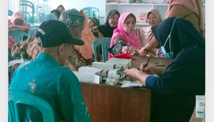 Pastikan Mutu Kesehatan Masyarakat,Pemdes Pajar Bulan Laksanakan Posyandu