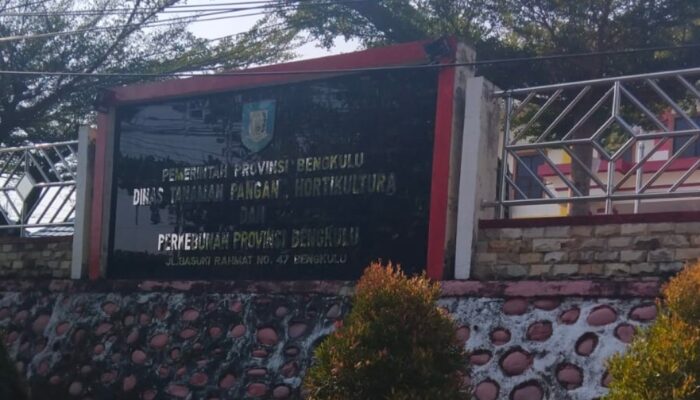 Diduga Sarat Penyimpangan Penyerapan Anggaran di DINAS TANAMAN PANGAN HOLTIKULTURA DAN PERKEBUNAN PROVINSI BENGKULU Tahun Anggaran 2025 Resmi Dilaporkan