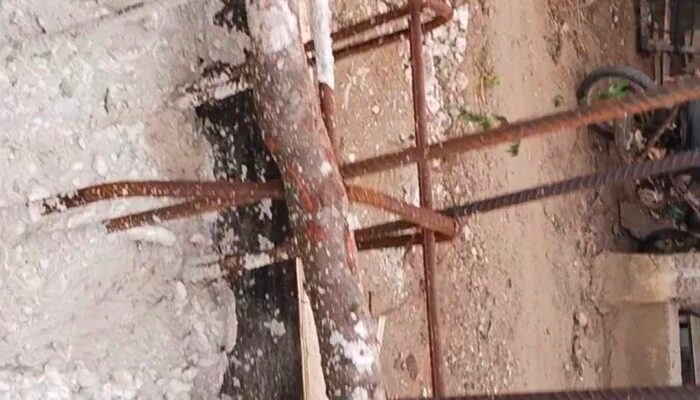 Proyek Jembatan LAGA Disorot, Diduga Menggunakan Besi Berkarat dan Jarak Tulangan Dipertanyakan.